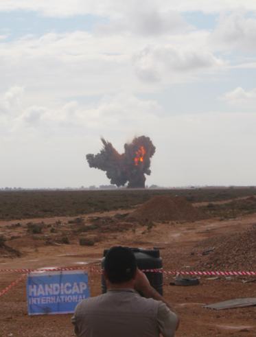 Fifty tonnes of ammunition destroyed in Misrata