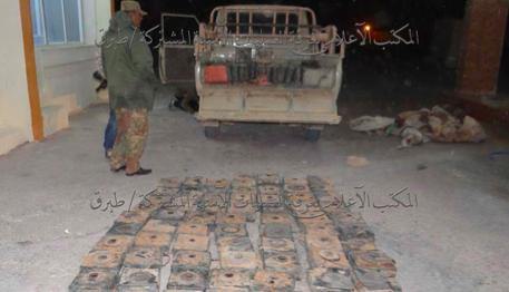 Car loaded with explosives seized by Tobruk border guards