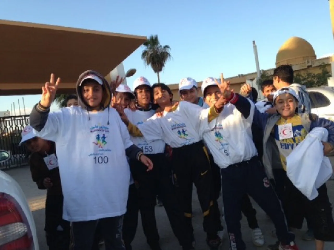 Benghazi's "Marathon of Hope" held last Saturday (Photo Aiman Majad)