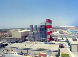 GECOL's power plant in Zawia