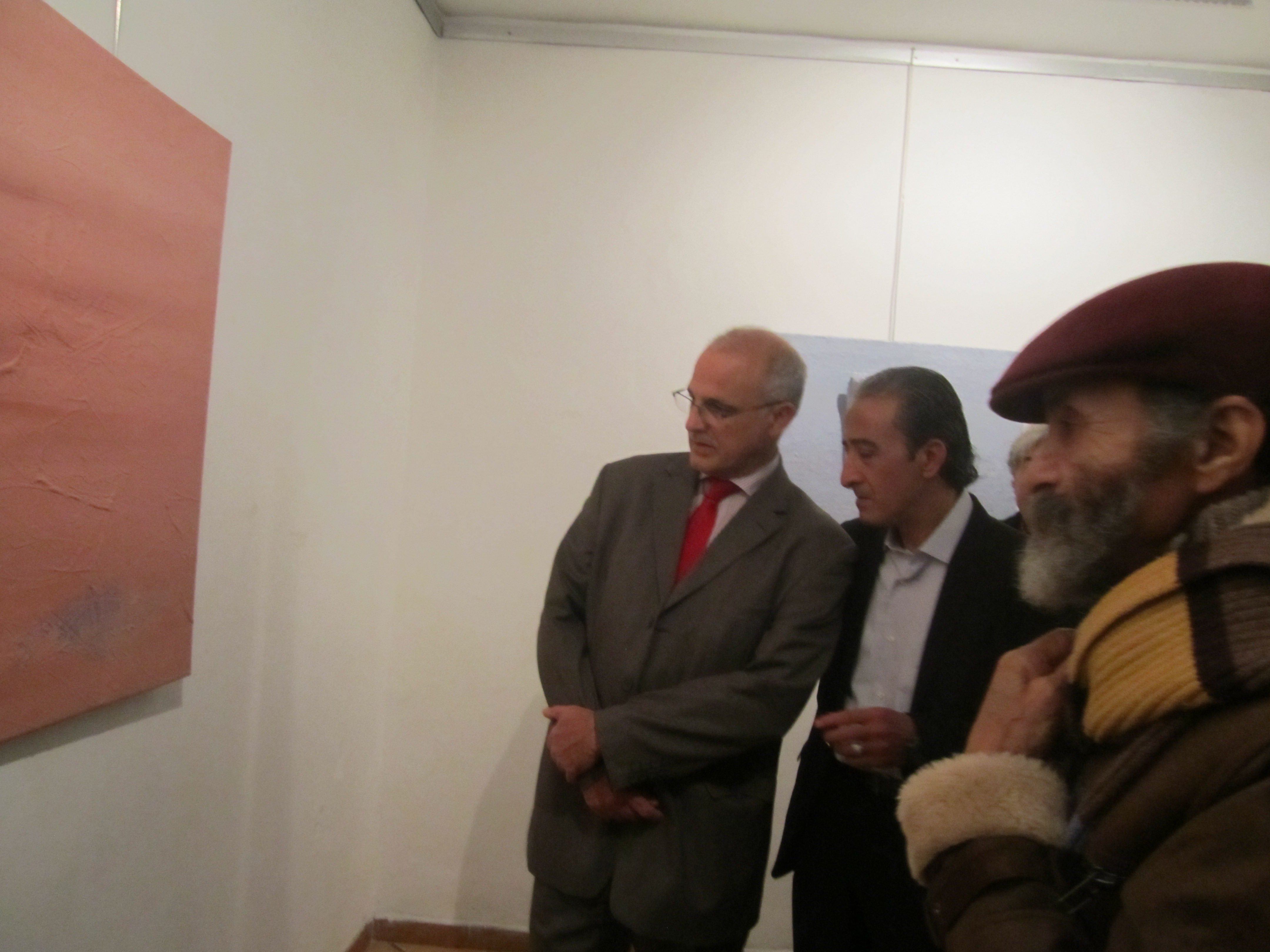 Abstract art exhibition inspired by prehistoric rock art opens in Tripoli