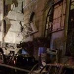 Explosion destroys shops in Derna