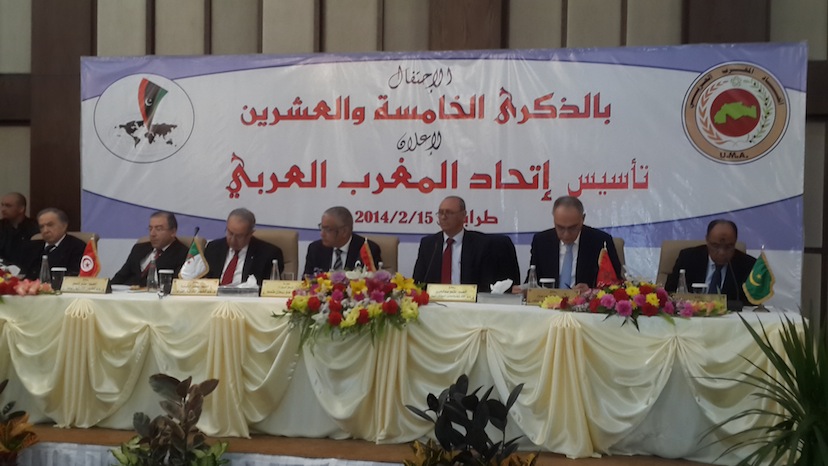 Lower sights if necessary Zeidan tells Arab Maghreb Union summit
