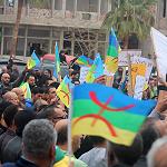 Colourful demontrations on Amazigh "day of mourning"