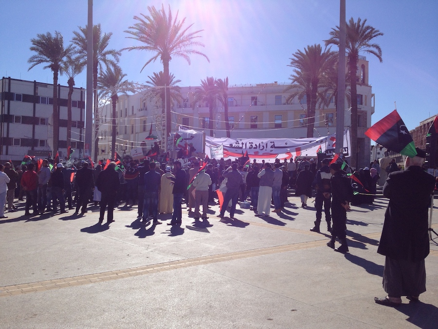 Anti-GNC protesters joined by coup supporters