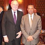 Interim Prime Minister Abdullah Al-Thinni discusses projects with Eni's CEO