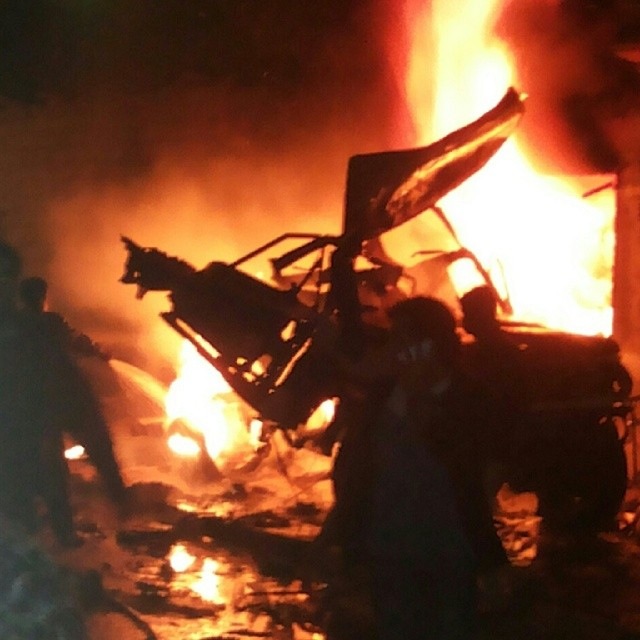 Benghazi explosion targets police officer's car