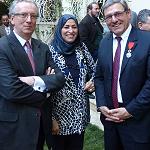 President of Franco-Llbyan Chamber of Commerce honoured
