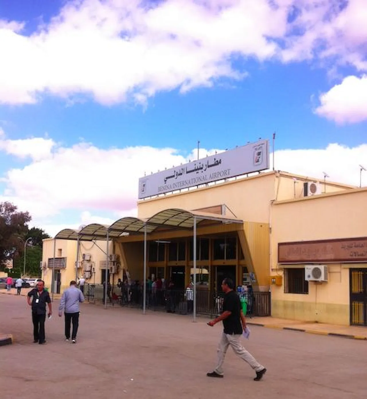 Both local and international flights are now operating from Benina Airport (Photo: Leonard Powell)