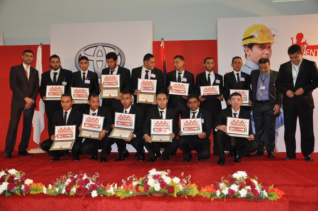 Toyota trainees graduate at Misrata Ceremony