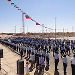700 trainee police officers graduate in landmark Sebha ceremony