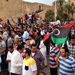 Hundreds demonstrate in Tripoli’s Martyrs Square in “Friday of Dignity” protests