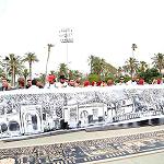 Tripoli arts festival ends with creation of 8-metre panoramic print of Tripoli