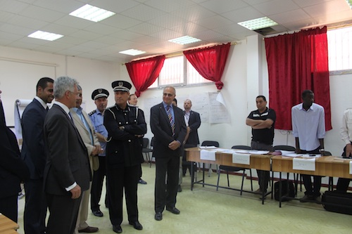 Opening ceremonies for police training facilities (Photo: British Embassy)