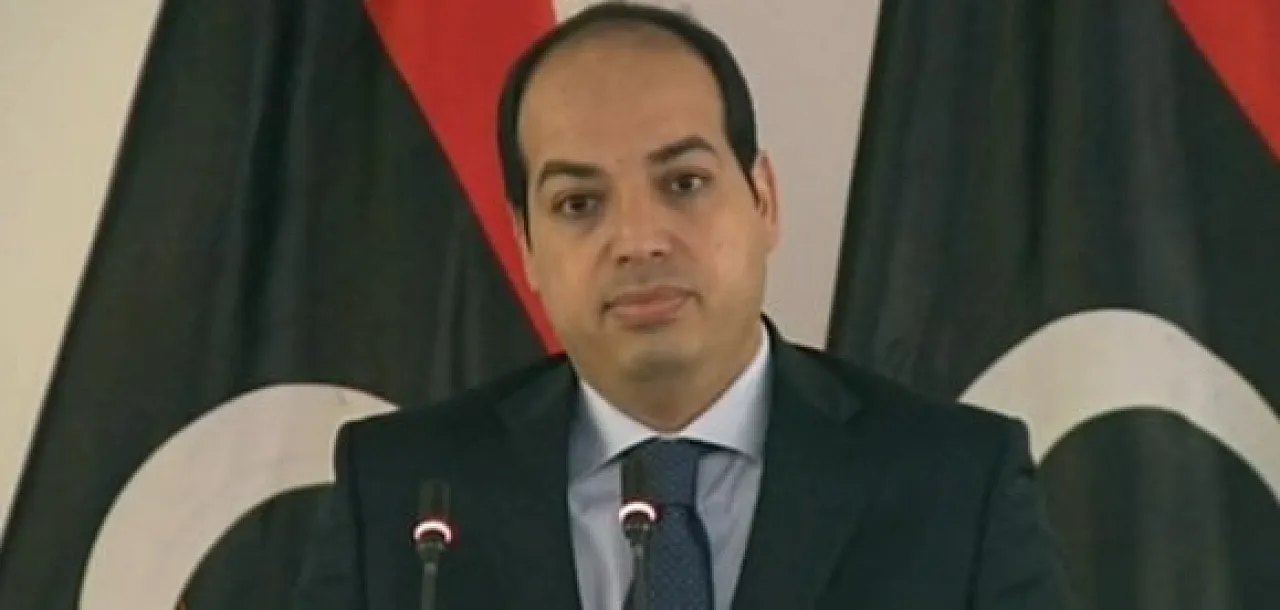 PC member Ahmed Maetig whose Tripoli home was hit tonight (File photo)