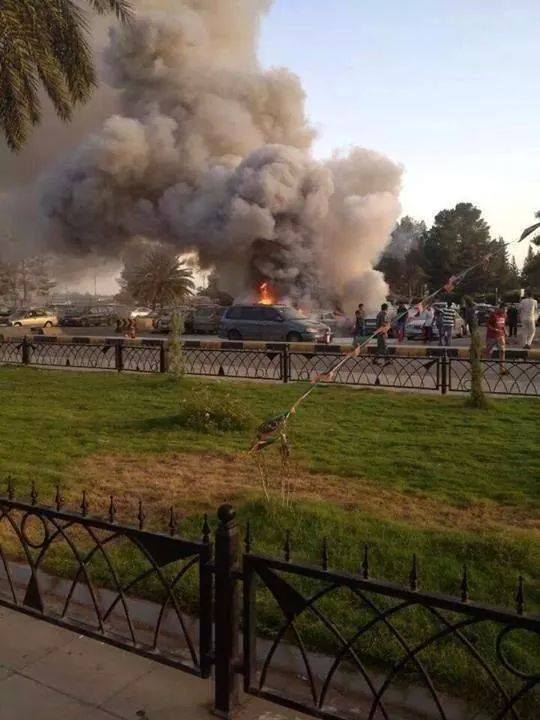 Violent clashes around Tripoli International Airport