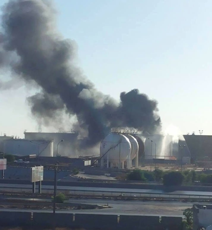 Tripoli's Airport Road fuel depot attacked