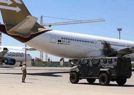 Libyan Airlines Airbus hit again and "written off" at Tripoli airport