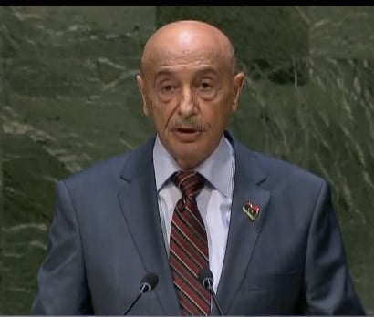 Ageela Saleh to UN: Libya must not be left to "face terrorism alone"