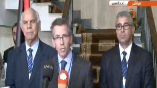 UMSMIL's Leon at end of September's peace talks in Ghadames