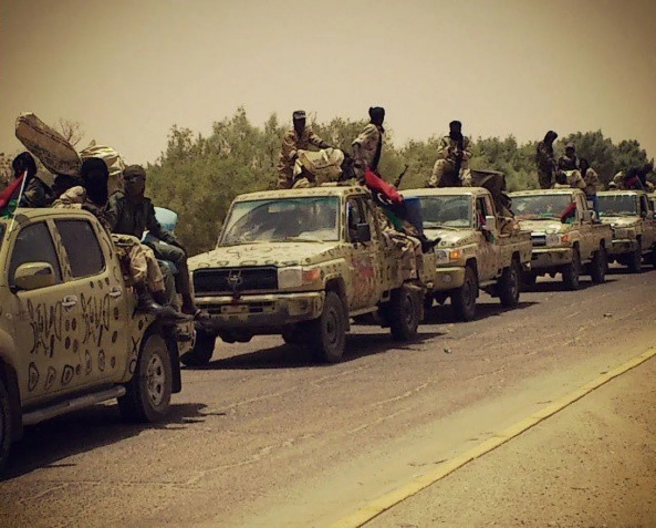 Tebu forces (File photo from Tebu social media site)
