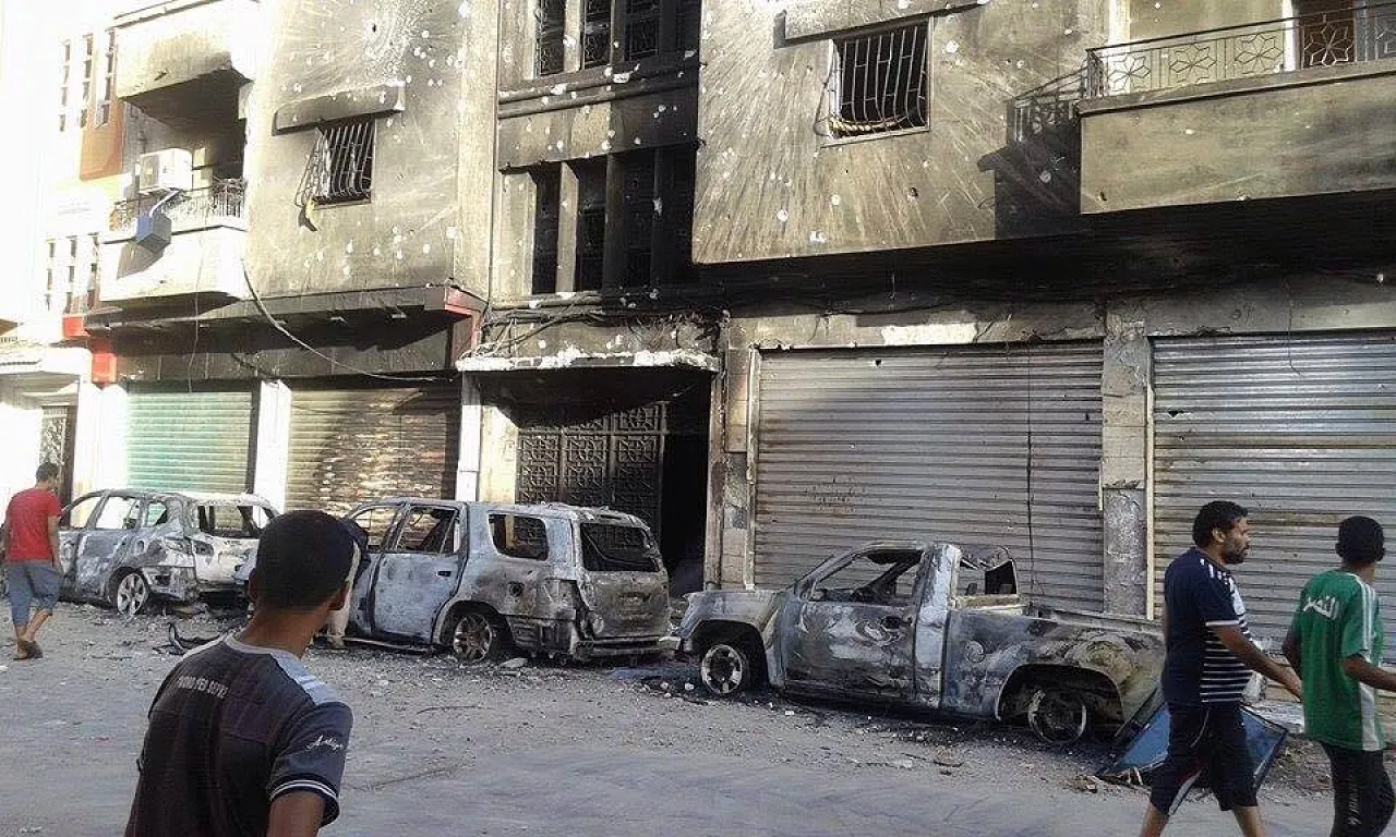 Ali Al-Kersini was killed and his home destroyed in a fire after his building was besieged by gunmen (Photo: Social Media)