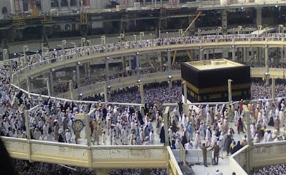 Muslims from around the world encircle the Ka’aba (Photo: MJ Salem)