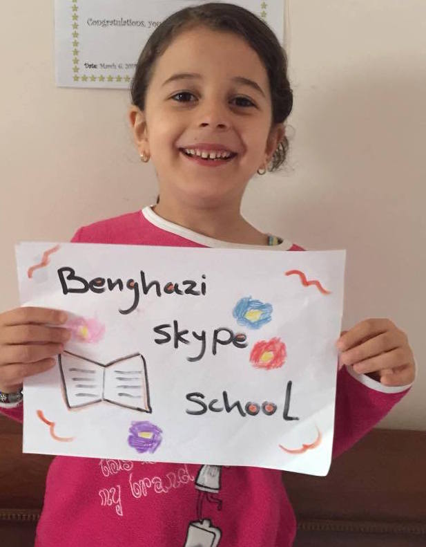 Benghazi Skype School opens for students affected by war