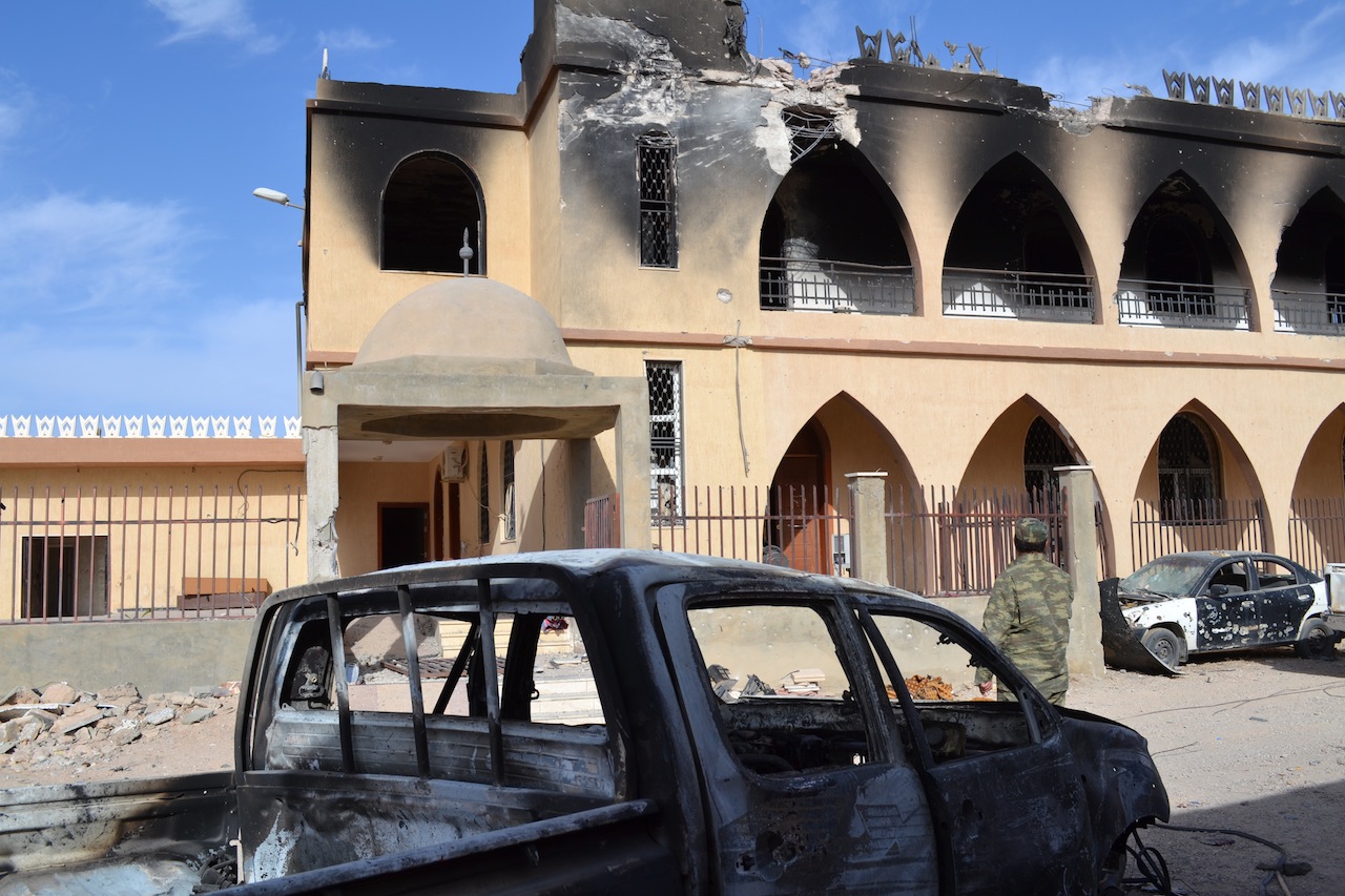 On the frontline in Kikla, with Libyan Dawn