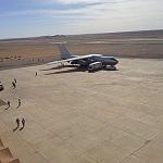 Ghat food relief plane briefly "arrested"