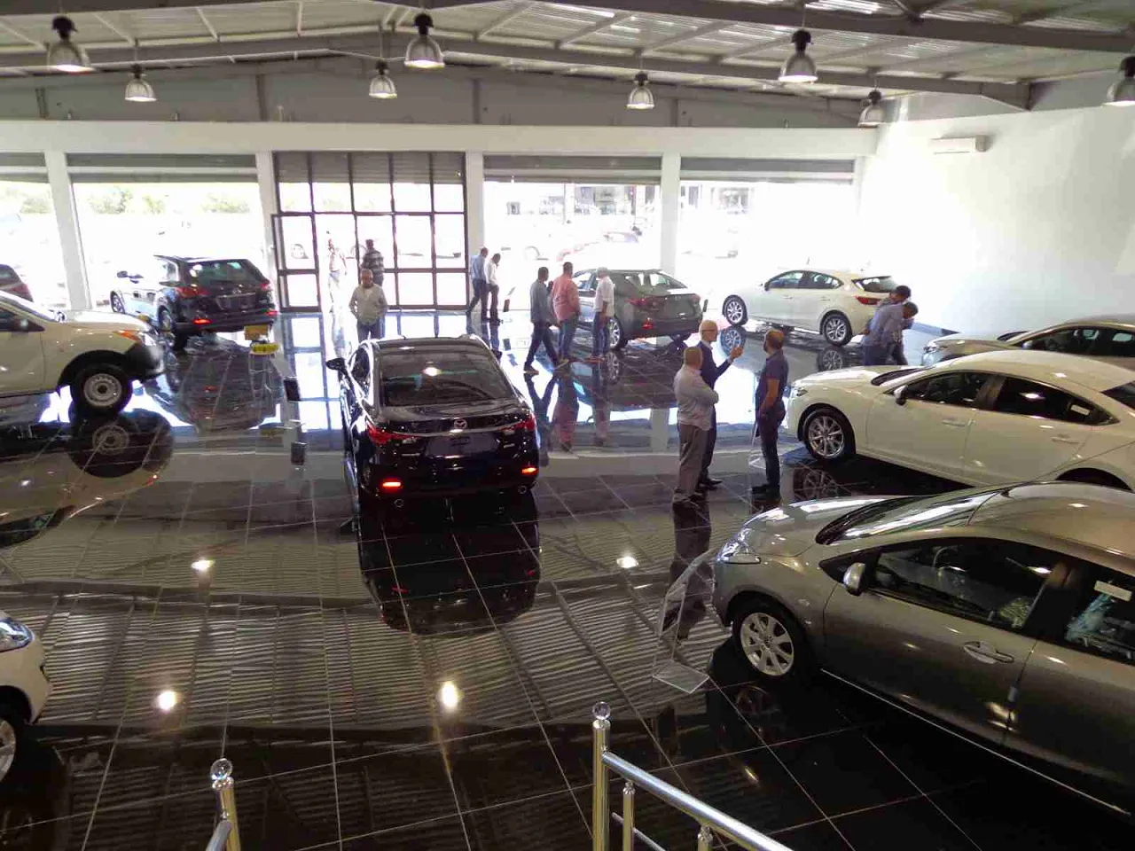 Inside the new showroom (Photo: HB Group)