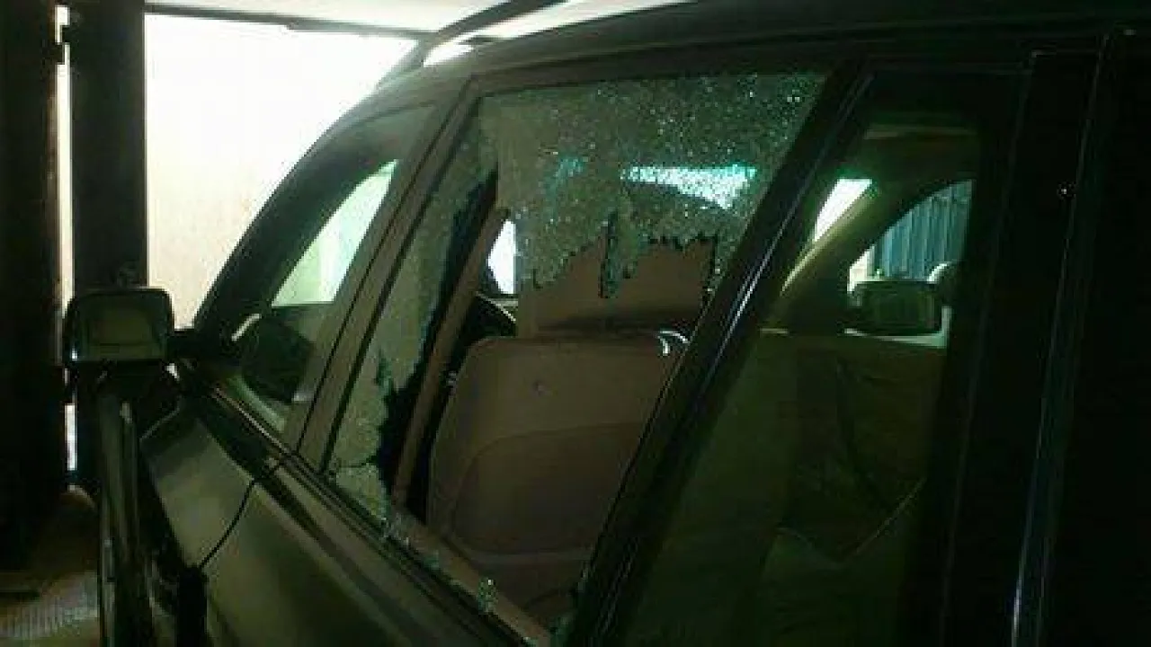 The dean's vehicle