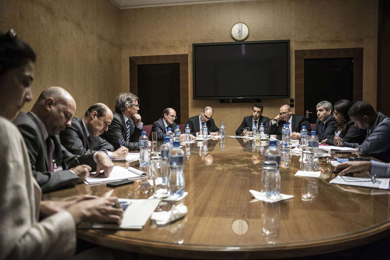 Confidence among Geneva delegates that the basis of a Libyan roadmap has been laid