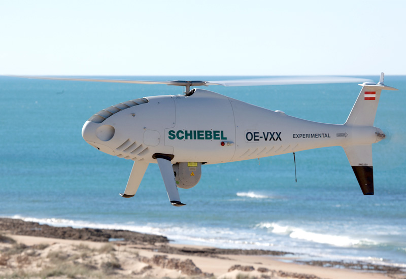 A working Schiebel camcopter S100 (Photo: Schiebel)