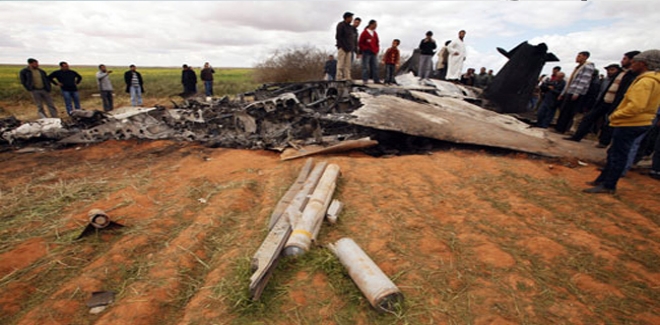 Claims and counter claims over crashed aircraft