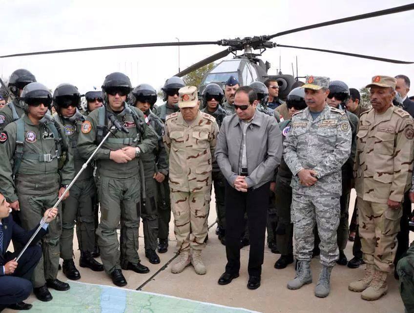 Libyan commanders meet Egyptian president Sissi