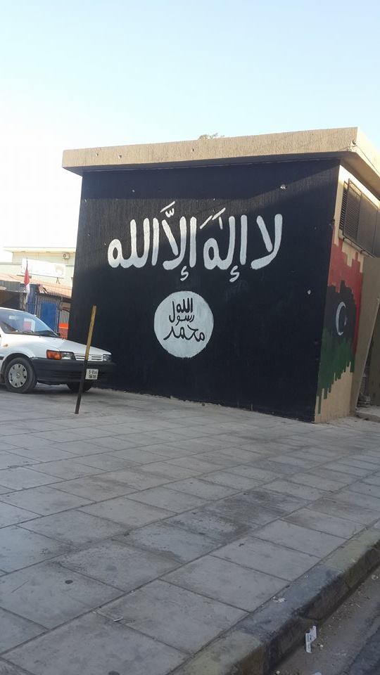 IS/Ansar Al-Sharia - "Qaddafi terrorists" in Sirte, "Revolutionary Heroes" in Benghazi.