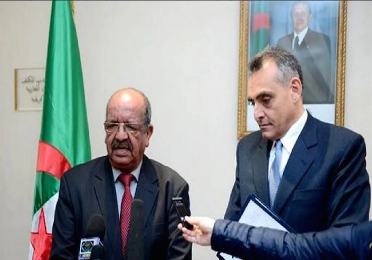 Algerian Minister for Maghreb and African Affairs Abdelkader Messahel and Italy’s Special Envoy (and ambassador) to Libya Giuseppe Buccino Grimaldi (Photo: Algerian News Agency)