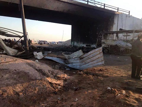 Suicide car bomb kills 6, injures 21 at Misrata checkpoint