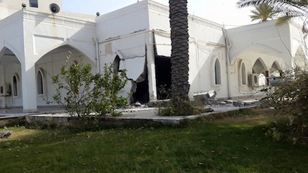 Tripoli mosque bombed