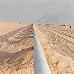 Robbers dig deep to steal sections of empty gas pipeline