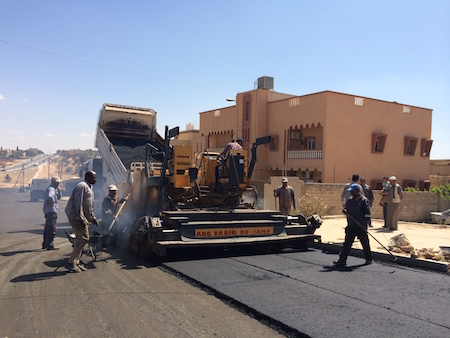 New road laid in Gharyan