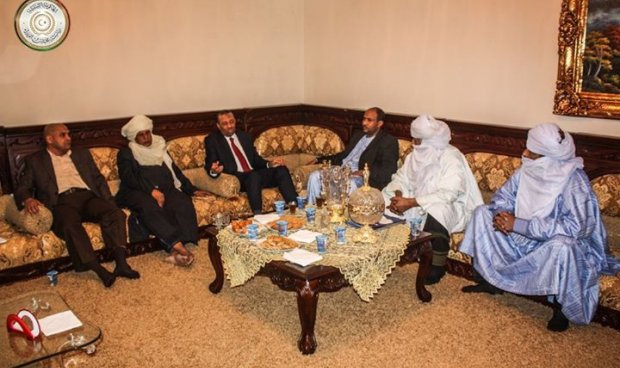 Thinni meets Tuareg leaders over humanitarian crisis in south