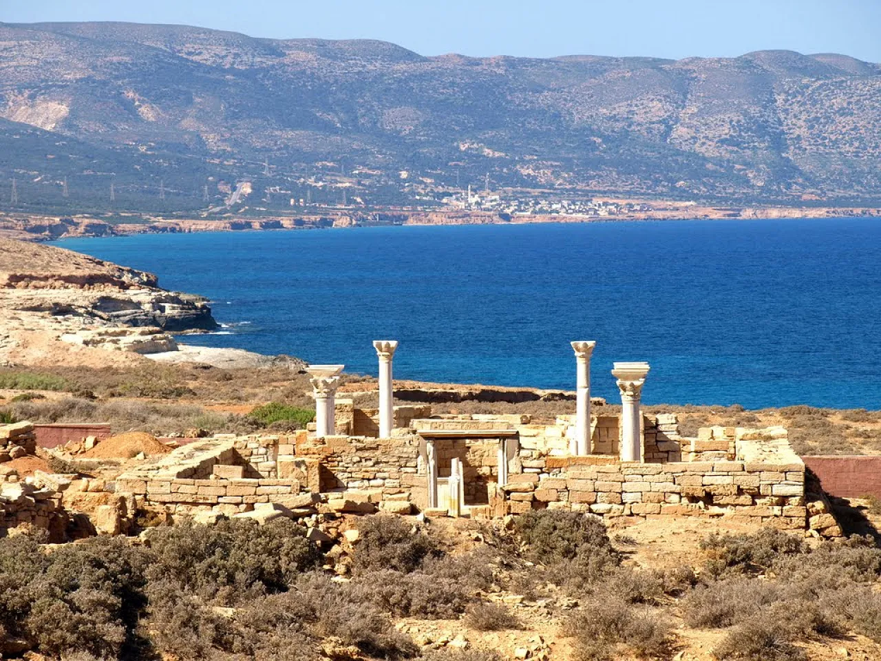 Western Basilica at Susa/Apollonia (Photo:Social media,  Juan Carlos Cabañas Díaz) 