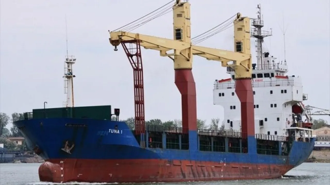 The Turkish freighter Tina-1 (Photo: social media)