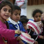 Benghazi kids brush up on their teeth