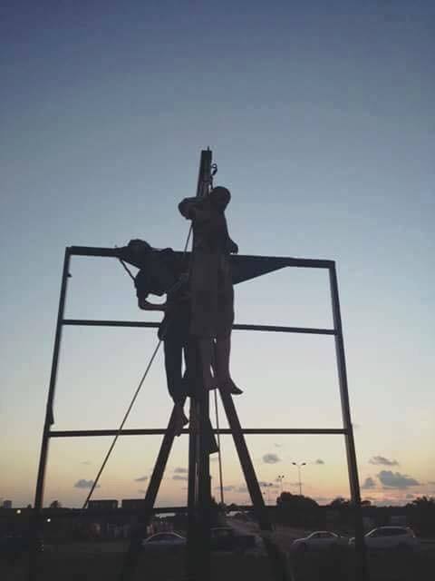 Crucifixion Sirte