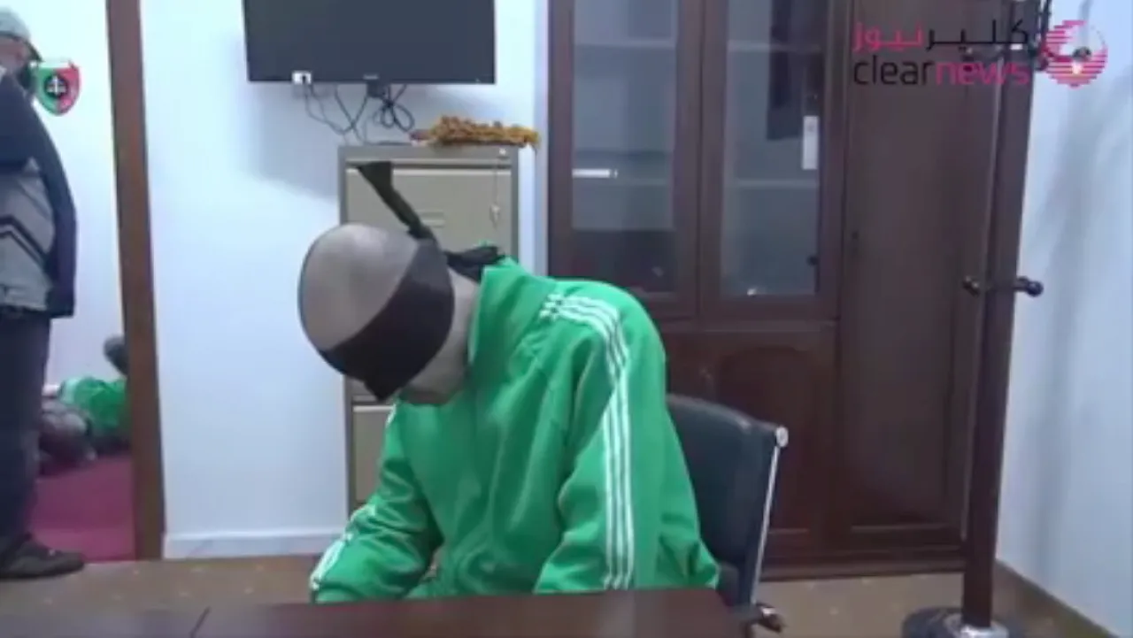 A video allegedly showing prison guards torturing Saadi Qaddafi has appeared on social media (Photo: Clearview).