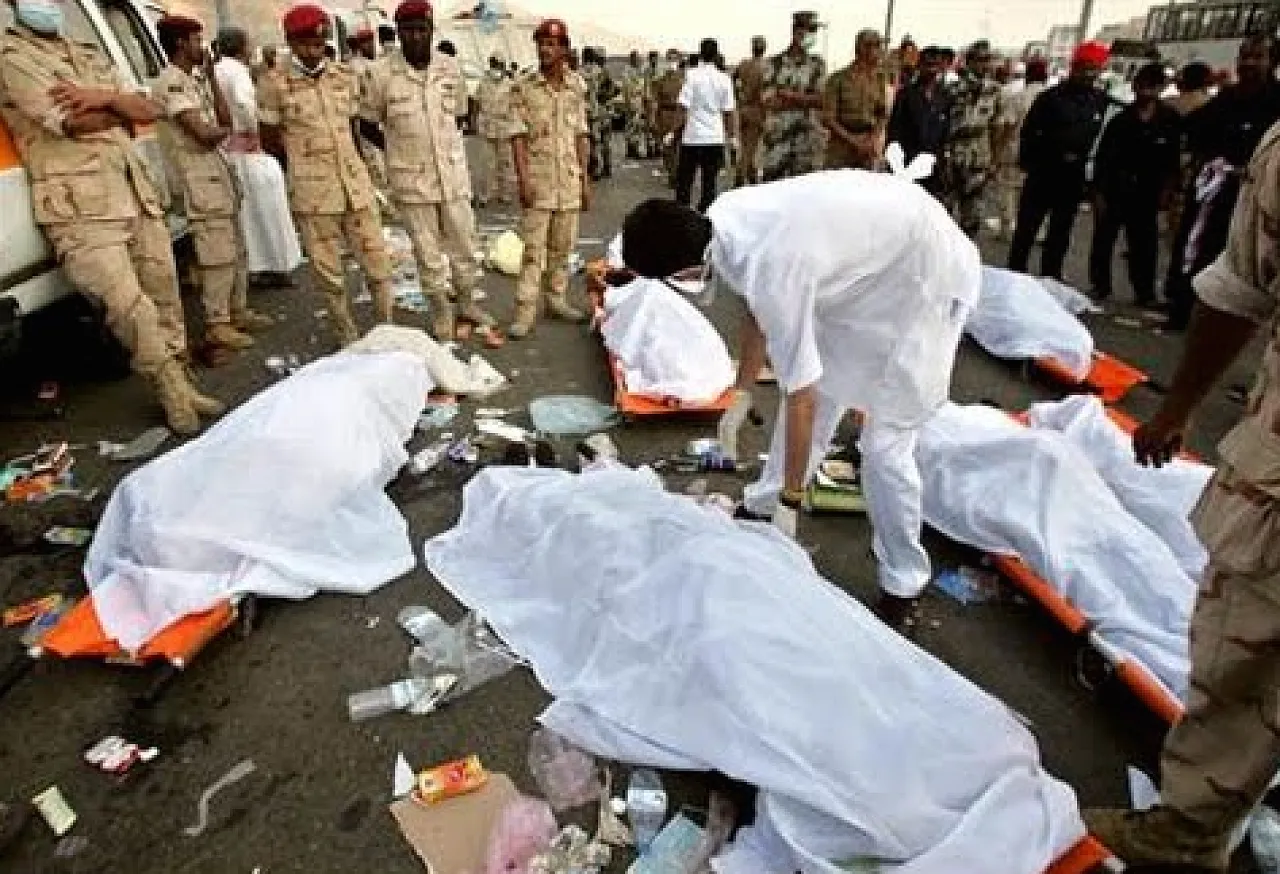 In the aftermath of Thursday's Mecca stampede (Photo: social media)