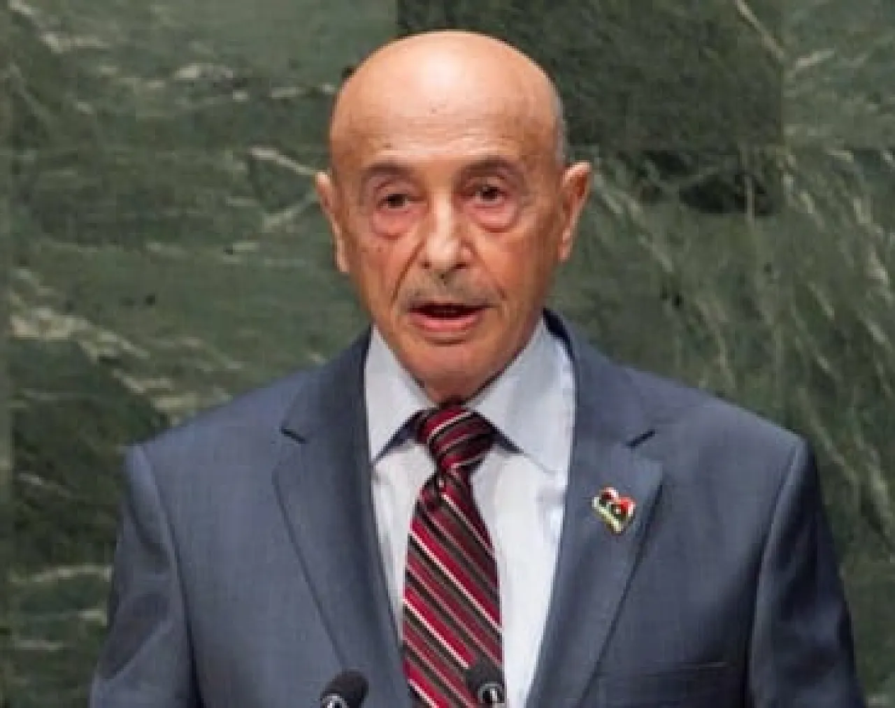 Ageela Saleh at the UN in New York today (Photo:UN)